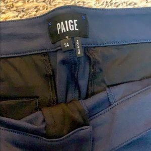 Paige Navy Blue Jeans